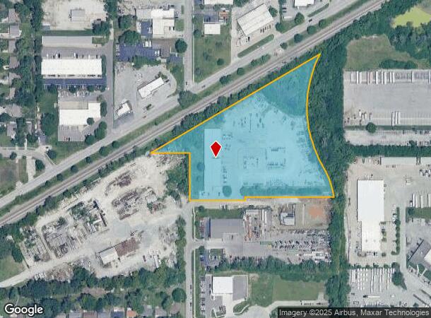  9101 Rosehill Rd, Lenexa, KS Parcel Map
