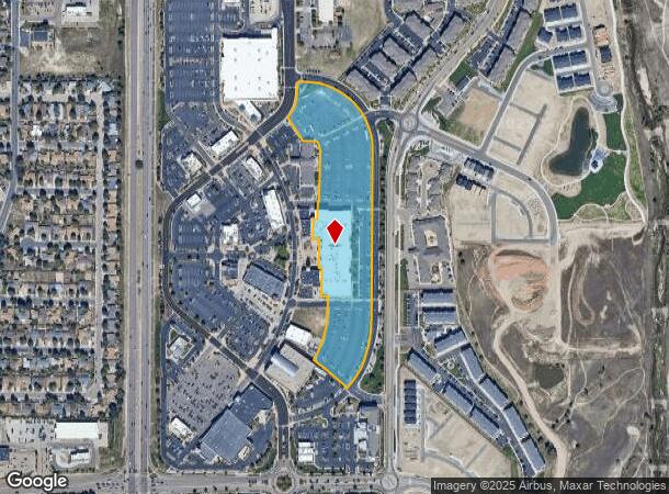  3305 Cinema Pt, Colorado Springs, CO Parcel Map