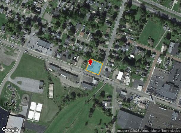  855 E State St, Olean, NY Parcel Map