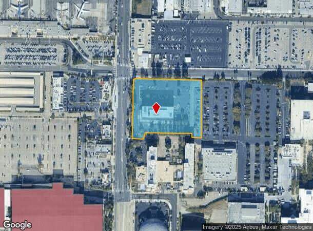  2550 N Hollywood Way, Burbank, CA Parcel Map