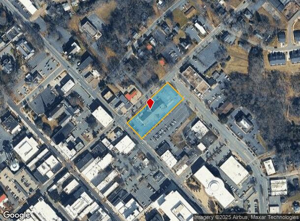 40 Cabarrus Ave E, Concord, NC Parcel Map