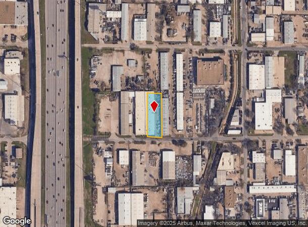  2435 Glenda Ln, Dallas, TX Parcel Map