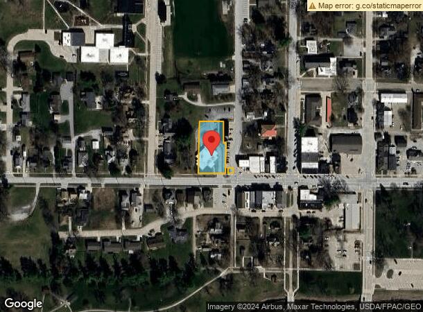  127 W Main St, West Branch, IA Parcel Map