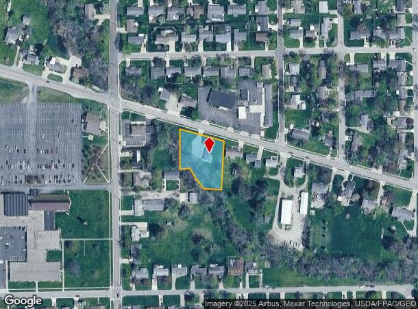  1325 Woodlawn Ave, Napoleon, OH Parcel Map