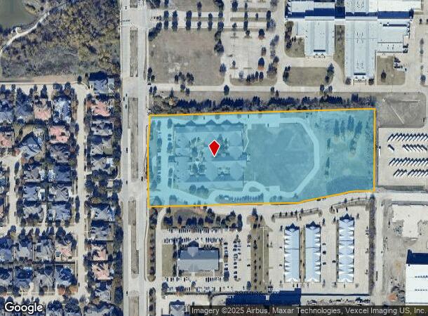 10588 Legacy Dr, Frisco, TX Parcel Map