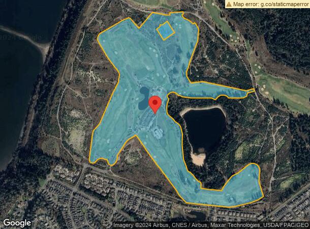  2300 Golf House Rd, Dupont, WA Parcel Map