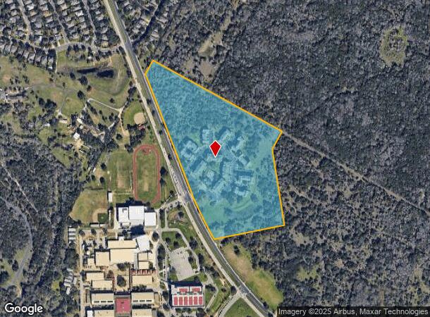  4100 W Slaughter Ln, Austin, TX Parcel Map