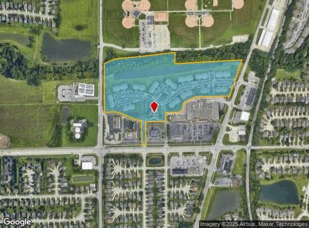 6909 Murphys Landing Ln, Indianapolis, IN Parcel Map