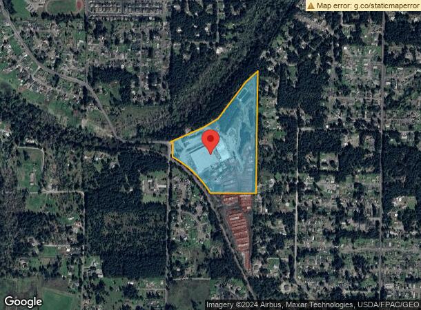  8220 Eustis Hunt Rd, Spanaway, WA Parcel Map