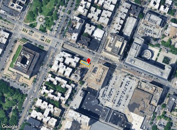  871 Concourse Vlg W, Bronx, NY Parcel Map