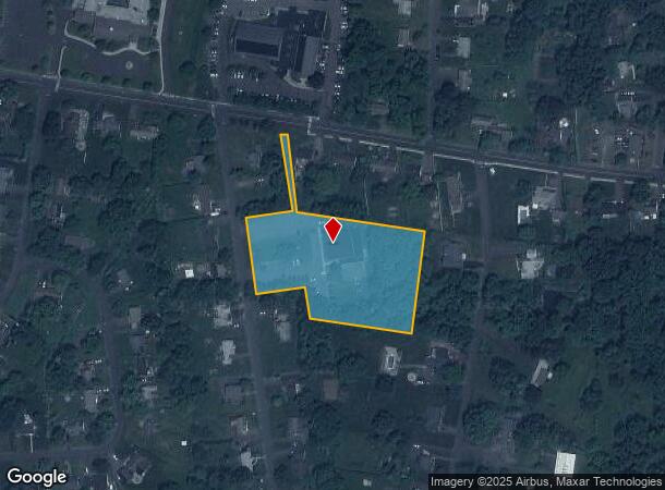154 Orchard St, Ellington, CT Parcel Map