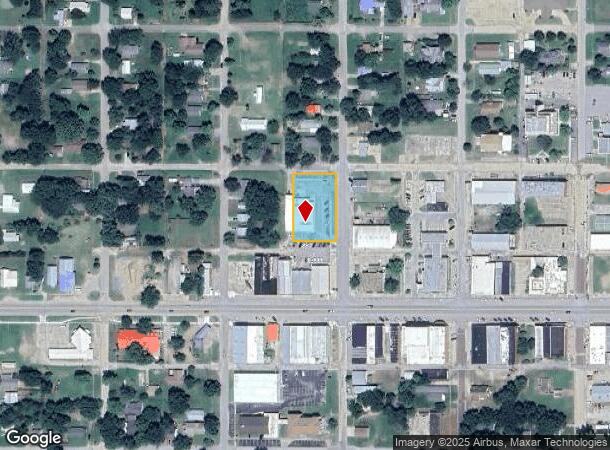 117 N 5Th St, Okemah, OK Parcel Map