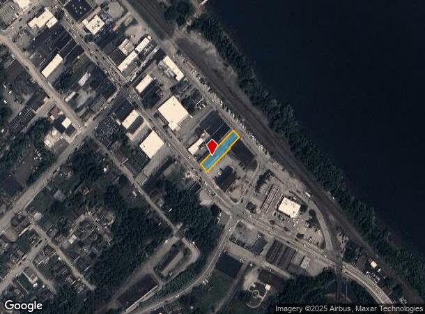 121 W Main St, Monongahela, PA Parcel Map