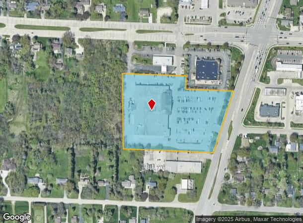  1202 N Green Bay Rd, Mount Pleasant, WI Parcel Map