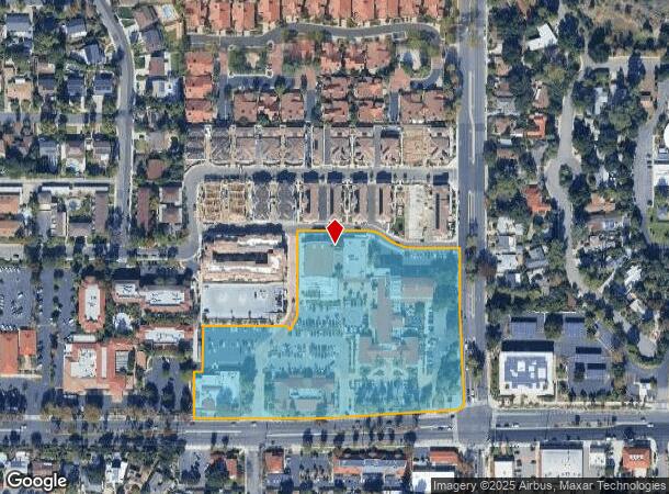 405 W Foothill Blvd, Claremont, CA Parcel Map