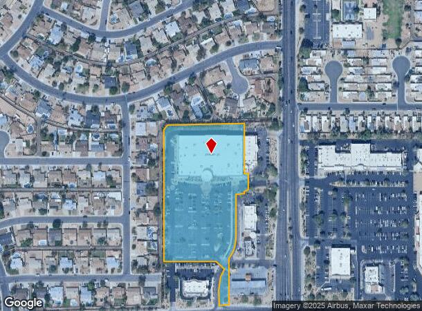 2100 N Dobson Rd, Chandler, AZ Parcel Map