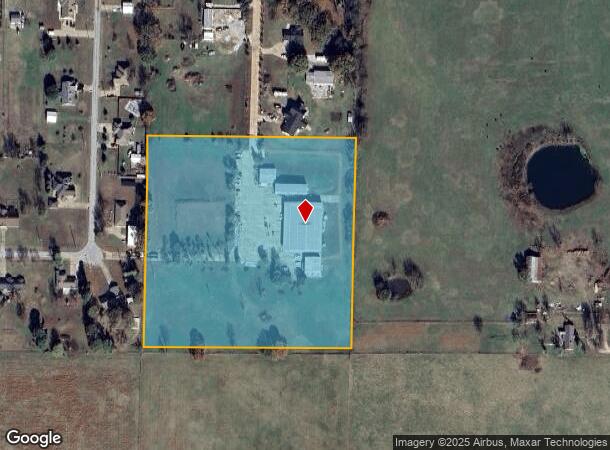  1225 Frisco Cemetery Rd, Lowell, AR Parcel Map