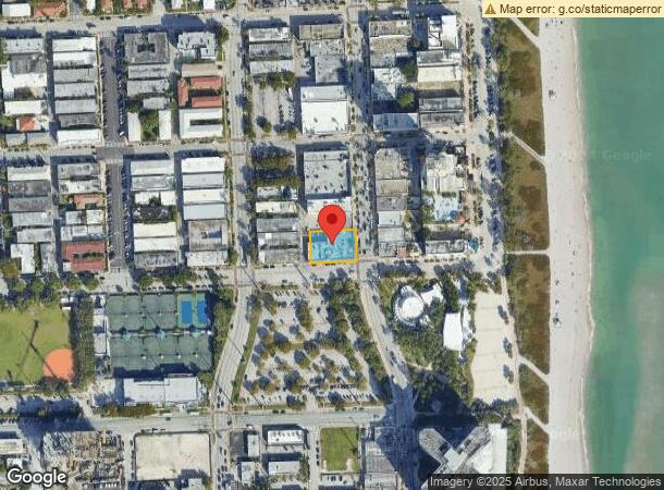  7300 Collins Ave, Miami Beach, FL Parcel Map