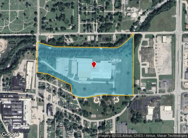  1500 E Murden St, Kokomo, IN Parcel Map