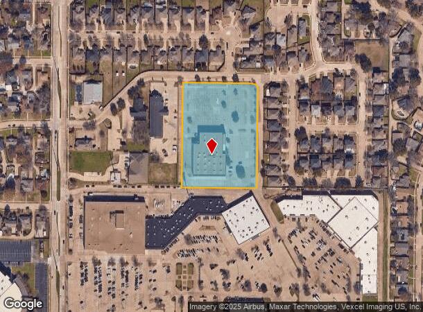1569 W Main St, Lewisville, TX Parcel Map