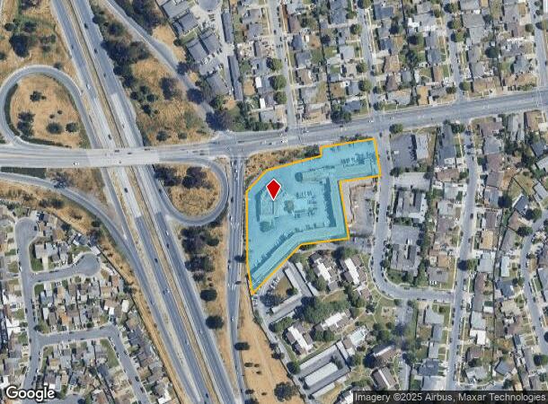  801 W Laurel Dr, Salinas, CA Parcel Map