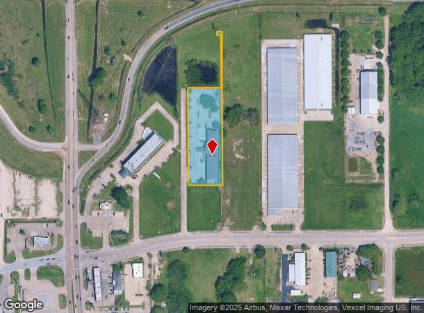 2140 W Willow St, Scott, LA Parcel Map