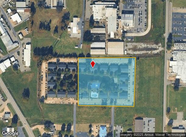 400 Meadow Lake Cir, Searcy, AR Parcel Map