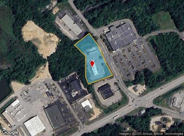 304 Sandown Rd, East Hampstead, NH Parcel Map