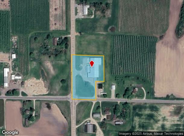 125 N M 140, Watervliet, MI Parcel Map