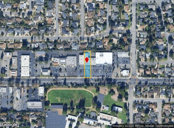 855 W Foothill Blvd, Claremont, CA Parcel Map