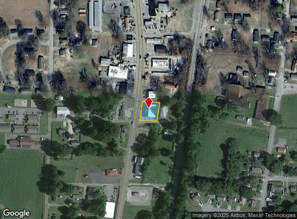  401 N Lindell St, Martin, TN Parcel Map