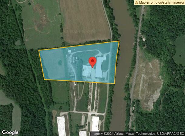  1833 N Riverview Rd, Malta, OH Parcel Map