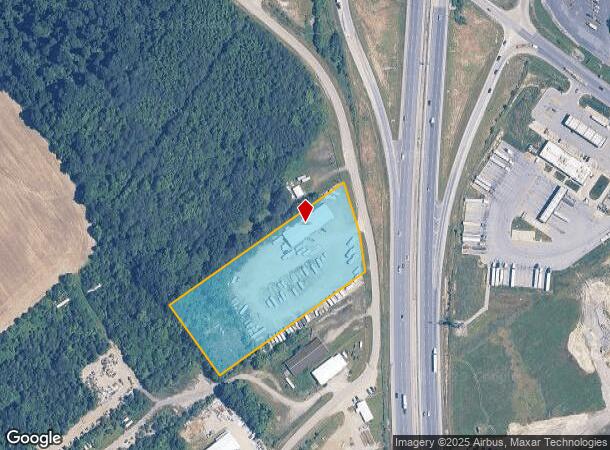 407 Crone Rd, Memphis, IN Parcel Map