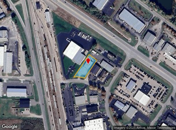  830 Depot St, Columbus, IN Parcel Map