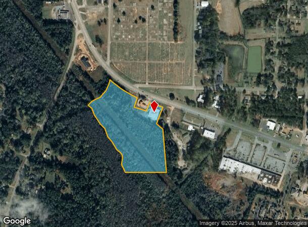  523 Forrester Dr Se, Dawson, GA Parcel Map