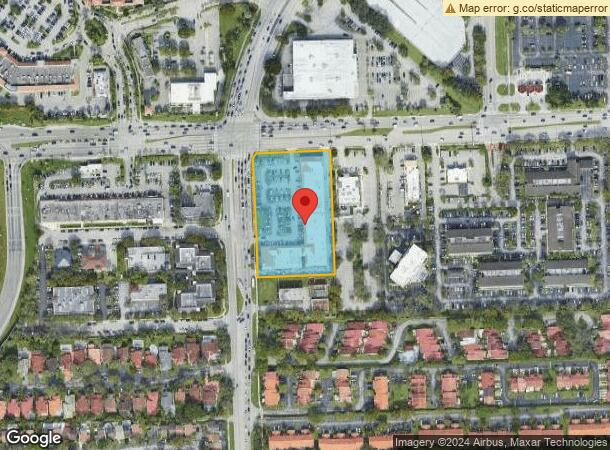  11600 N Kendall Dr, Miami, FL Parcel Map