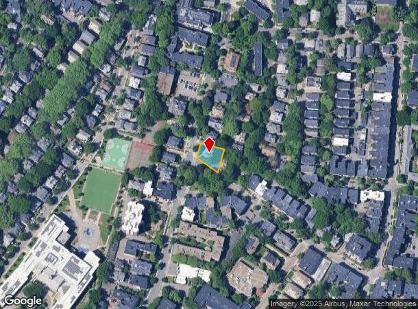  91 Babcock St, Brookline, MA Parcel Map