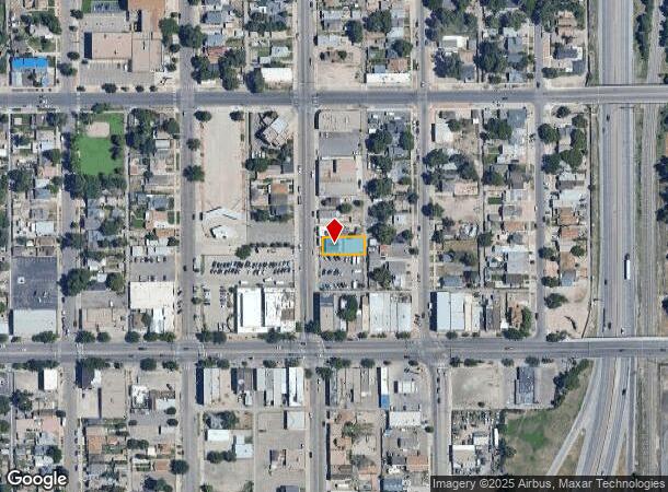  1228 E Evans Ave, Pueblo, CO Parcel Map