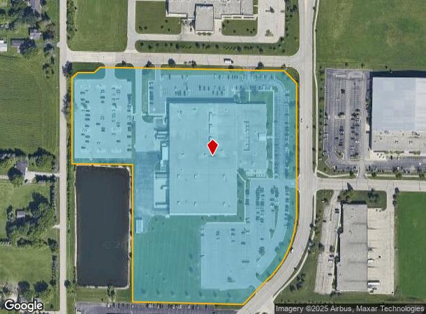  1800 Renaissance Blvd, Sturtevant, WI Parcel Map