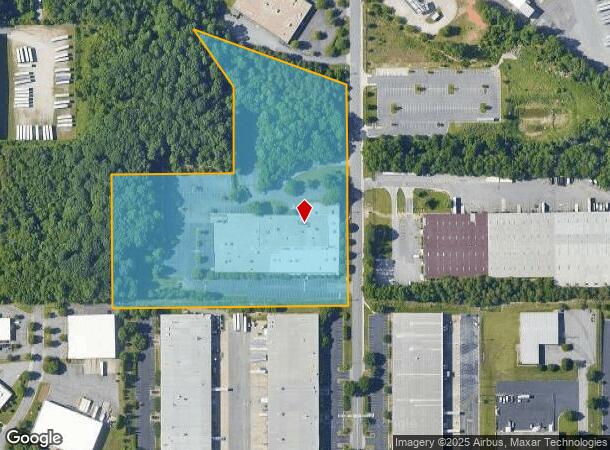  2540 Empire Dr, Winston Salem, NC Parcel Map