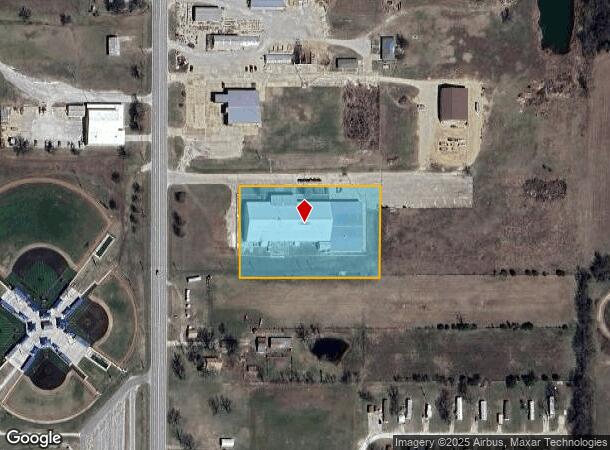 3100 S Santa Fe Ave, Chanute, KS Parcel Map