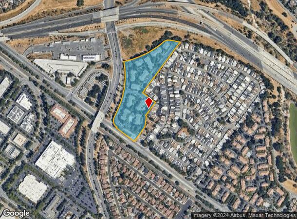  6100 Monterey Hwy, San Jose, CA Parcel Map