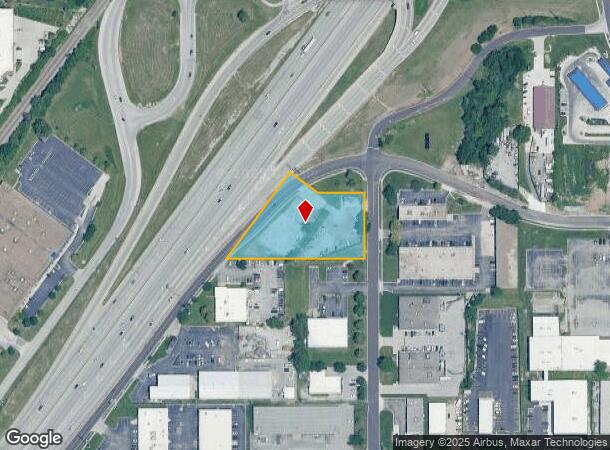 8751 Lenexa Dr, Overland Park, KS Parcel Map