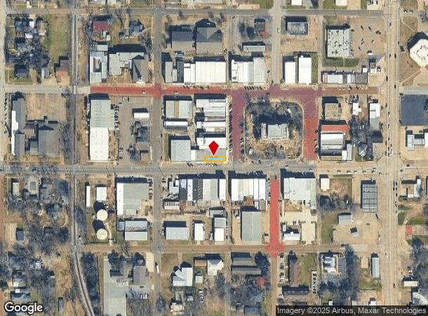  100 Davis St, Gilmer, TX Parcel Map