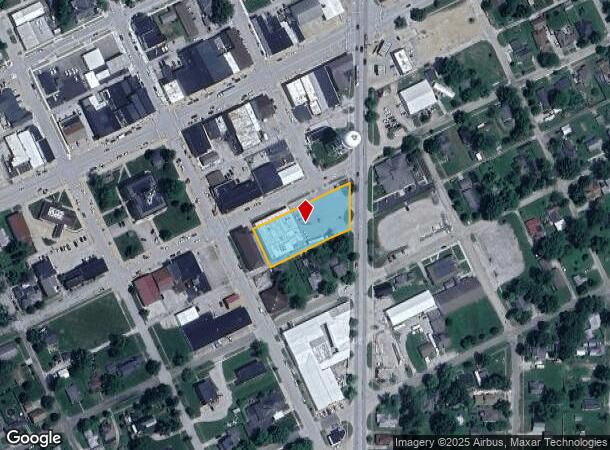 613 Locust St, Marshall, IL Parcel Map
