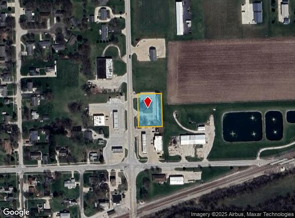  606 East St, Mazon, IL Parcel Map