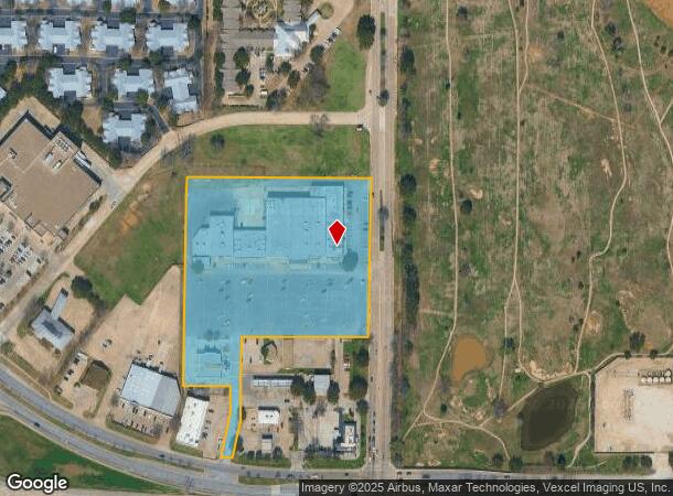 1806 N Cooper St, Arlington, TX Parcel Map