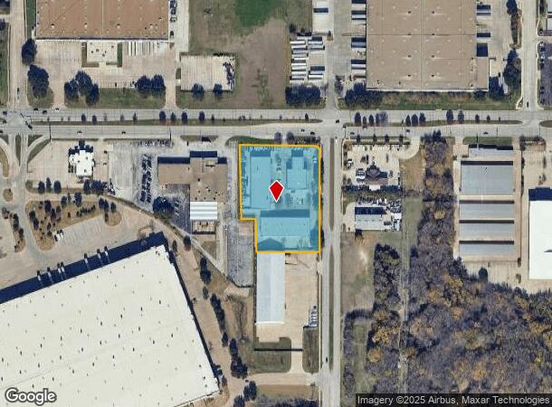  3020 E Pioneer Pky, Arlington, TX Parcel Map