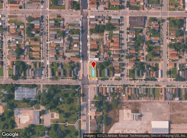 724 151St St, East Chicago, IN Parcel Map