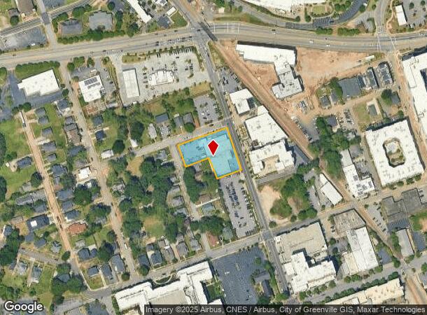  119 N Markley St, Greenville, SC Parcel Map